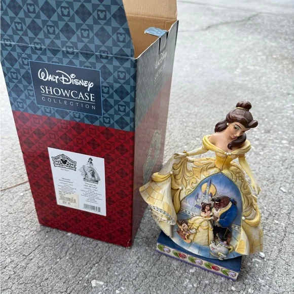 Disney Jim Shore Traditions Belle and Beast Figurine - Picture 2 of 2